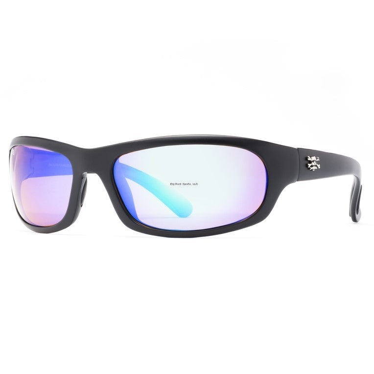 New Authentic Calcutta Steelhead Sunglasses Matt Black Frames