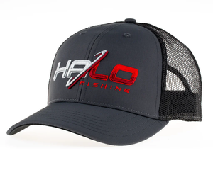 Halo Hat-Rod Bender-Gray/Black