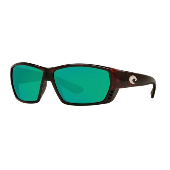New Authentic Costa Sunglasses-Tuna Alley 10-Tortoise w/Green Mirro-580P