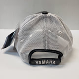 New Authentic Yamaha Hat-Tuning Fork-Dark Gray/White Mesh