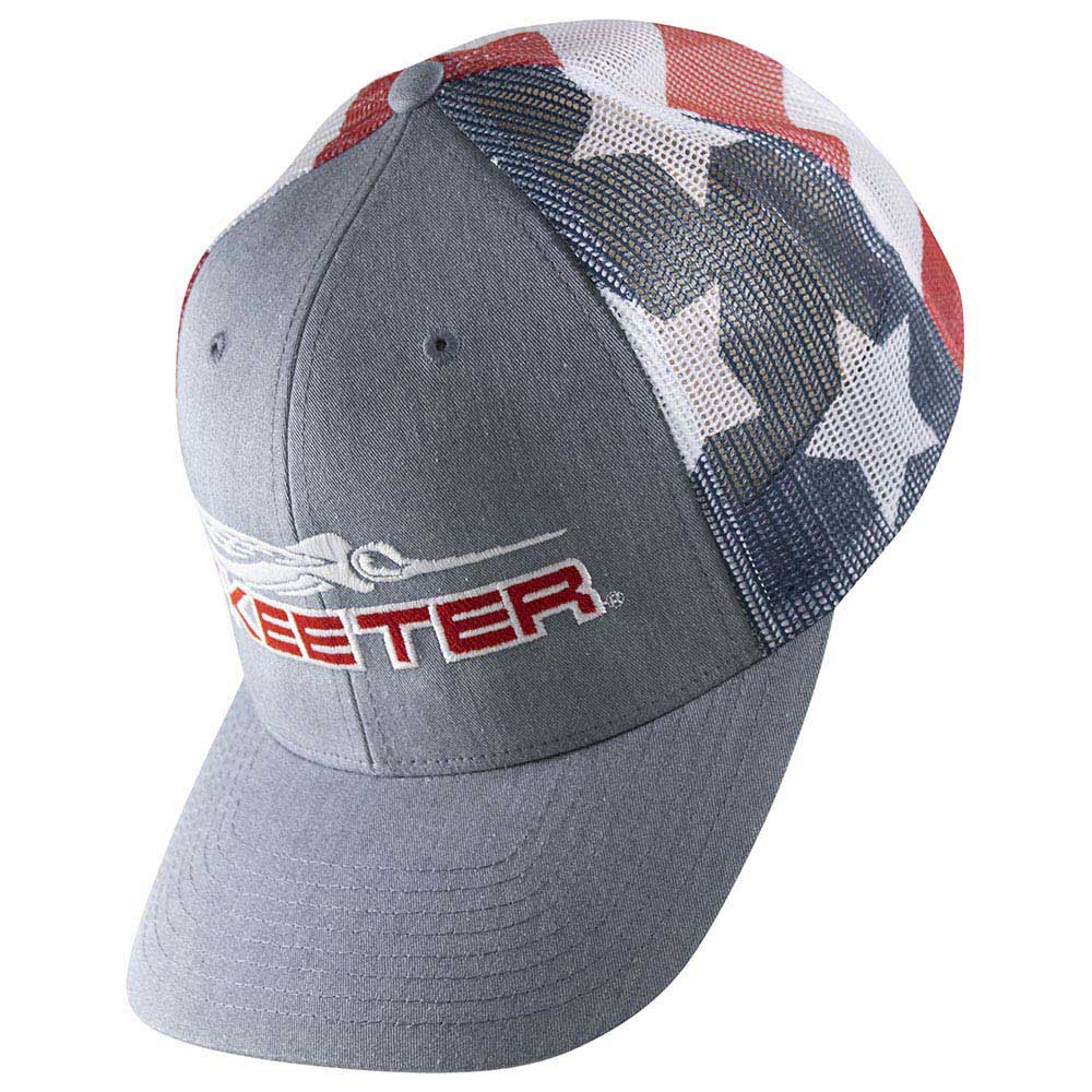 New Authentic Skeeter Stars & Stripes Trucker Hat