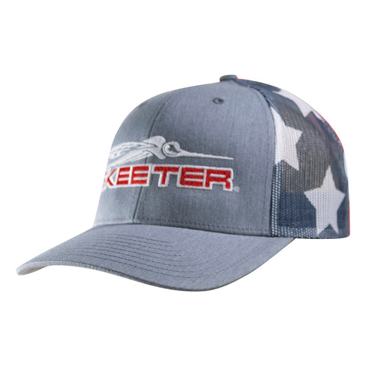 New Authentic Skeeter Stars & Stripes Trucker Hat