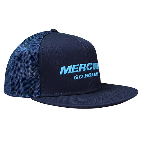 New Authentic Mercury Hat- Emblem/Navy Blue/Navy Blue Mesh