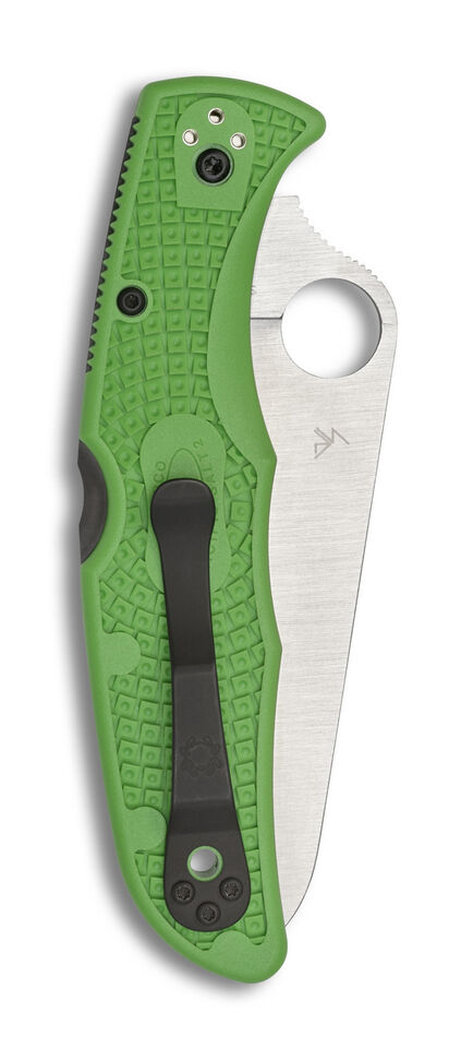 NEW Spyderco Pacific Salt 2 C91FPGR2 Plainedge Green Frn LC