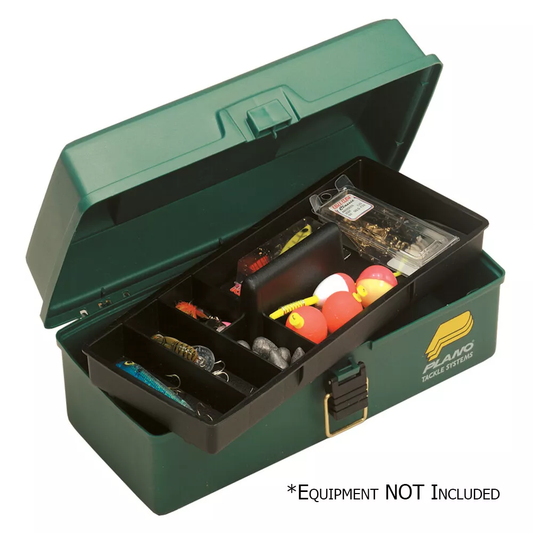 Plano One Tray Tackle Box-Green