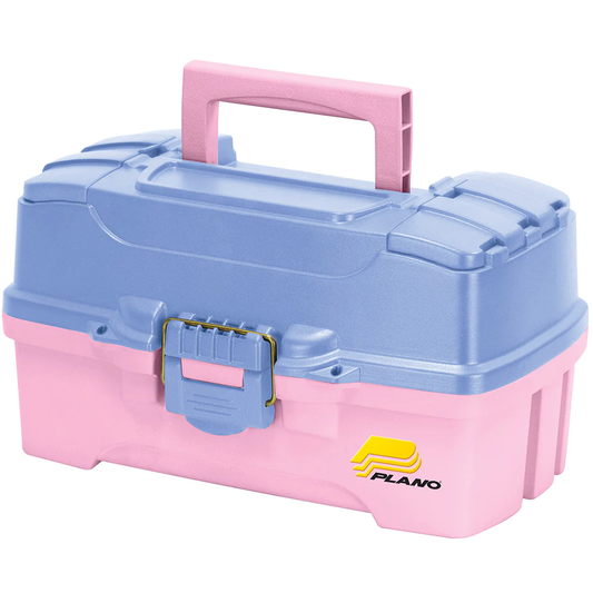 Plano 2 Tray Periwinkle/Pink  Tackle Box