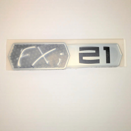 New Authentic Skeeter FXi21 Series Emblem Black 7.84" X 1.82"