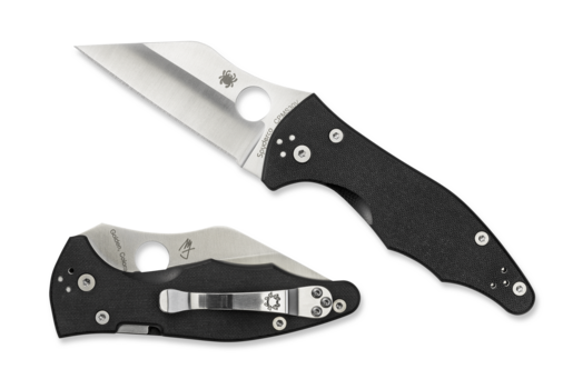 Spyderco Yojimbo 2 Black/Plain Edge G-10