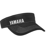 New Authentic Yamaha Visor-Black/White Logo