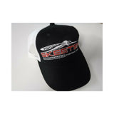 New Authentic Skeeter Richardson Hat/ White Mesh/ Eat Sleep Fish