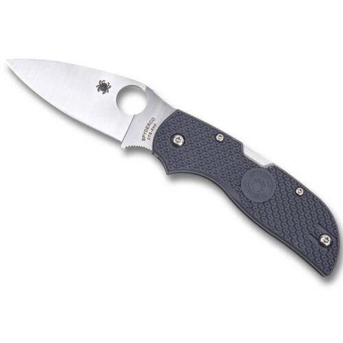 Spyderco Chaparral Gray Lightweight Plainedge C152PGY