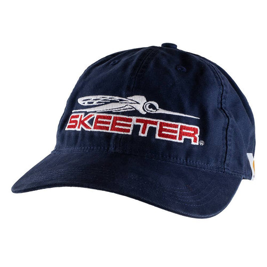 New Authentic Skeeter Carhartt Navy Unstructured Hat
