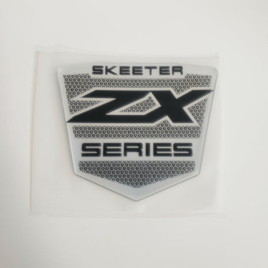 New Authentic Skeeter  Emblem- ZX Series-Black/Chrome