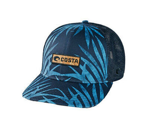 New Authentic Costa Del Mar Coco Palms Trucker Hat XL Fit