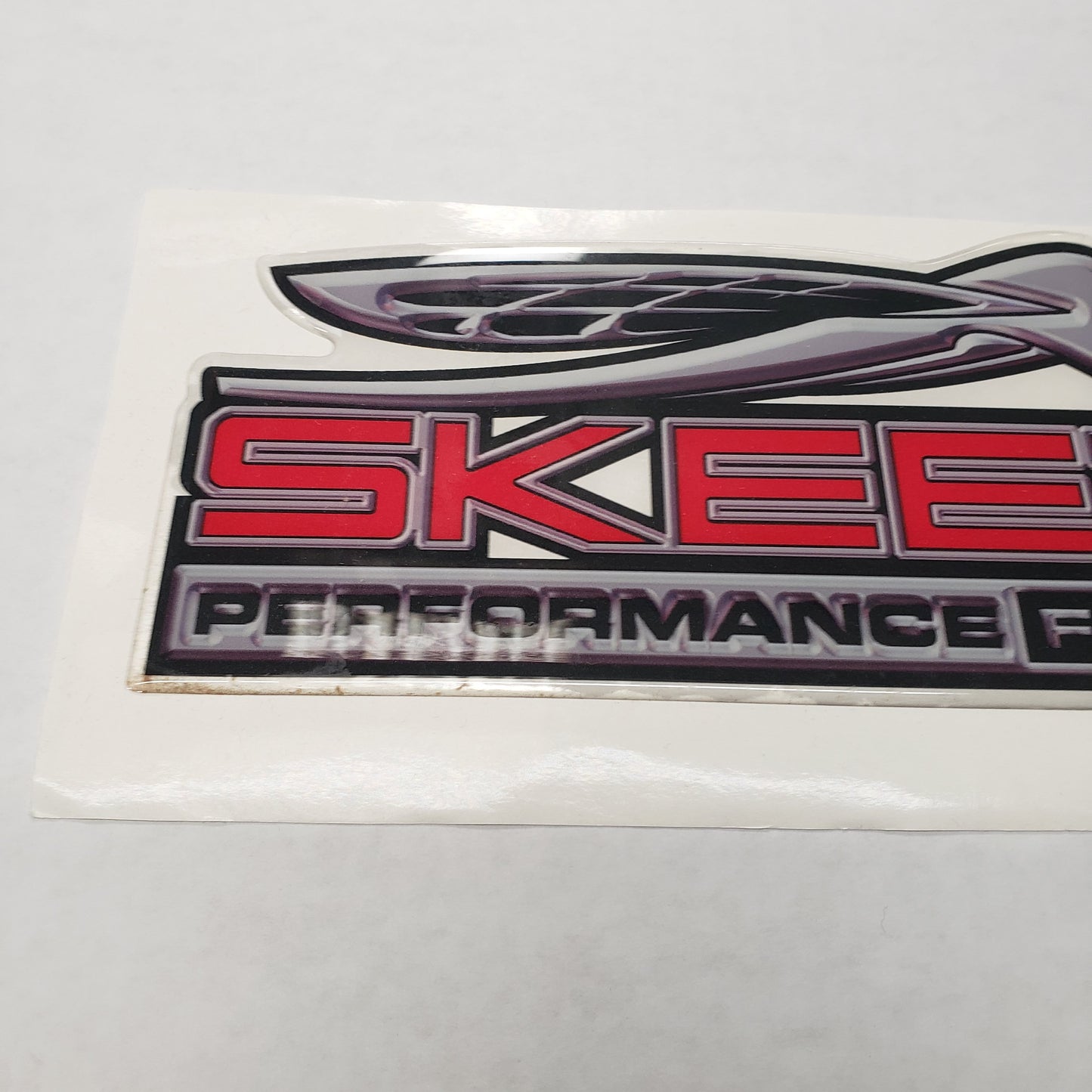 New Authentic Skeeter with Bug Emblem Red/ White/ Black/ Domed 12"