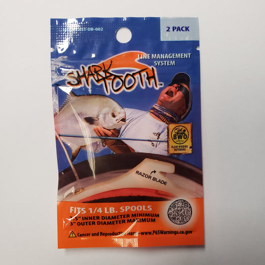 Shark Tooth Line Management System-Orange 2 pk