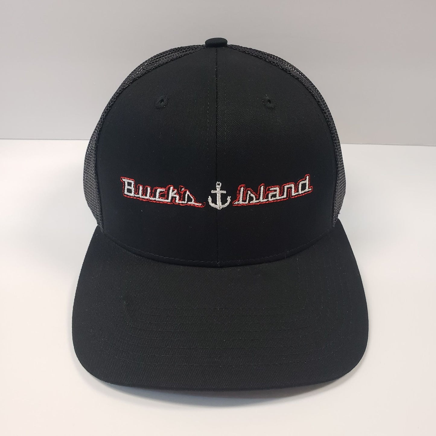 Black/Black Mesh/Red Logo