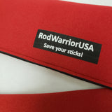 Rod Warrior USA Rod Sleeve Castro Regular 7'-7'6" Red