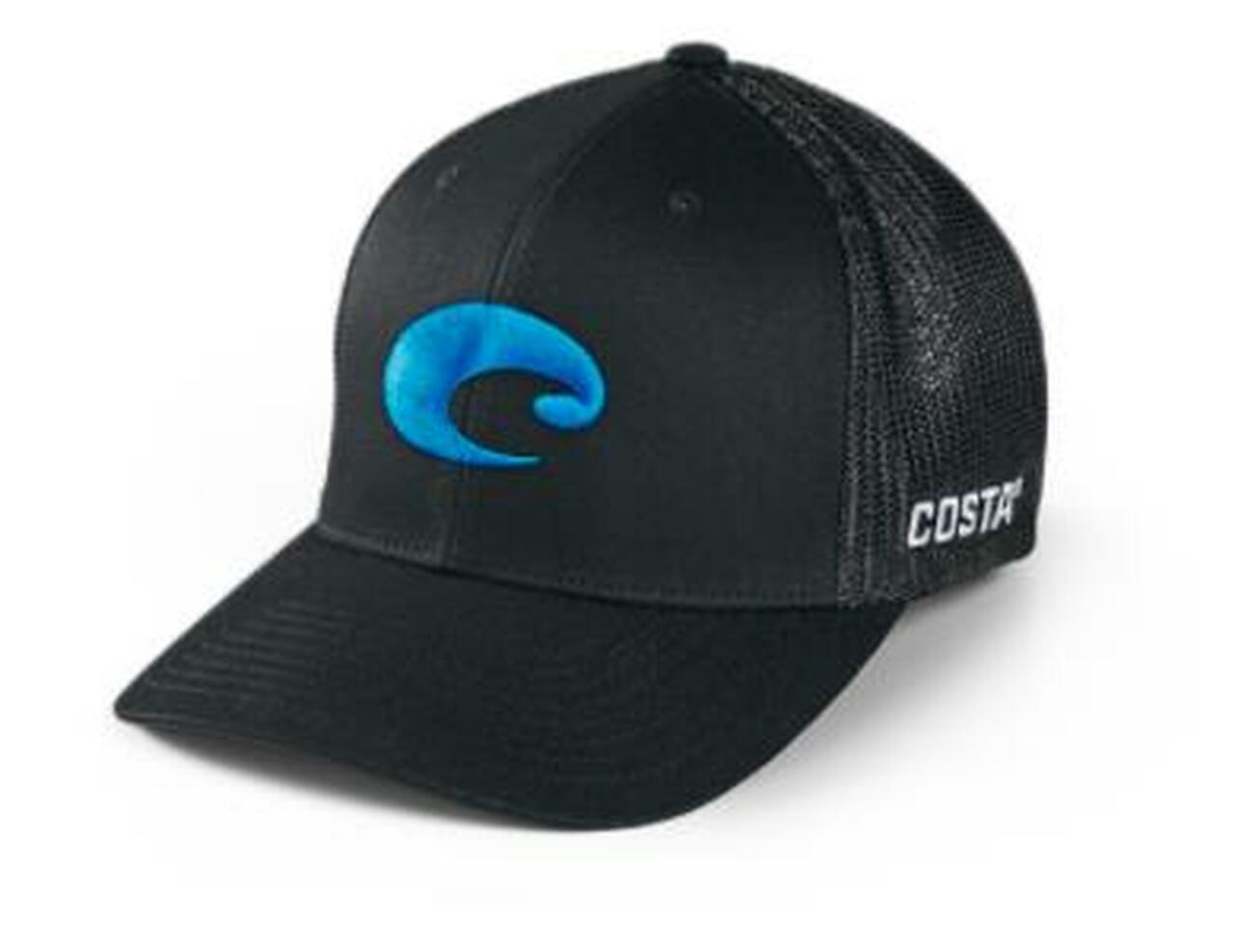 New Authentic Costa Flex Fit Trucker Black/Blue C