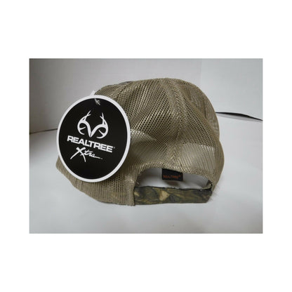 New Authentic RealTree Hat Adjustable Camo Xtra Tan/ Tan Mesh Back