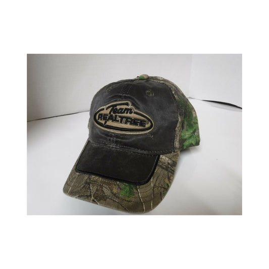 New Authentic RealTree Hat Camo/ Xtra Green Team/ Outdoor Cap/ Brown RealTree Logo