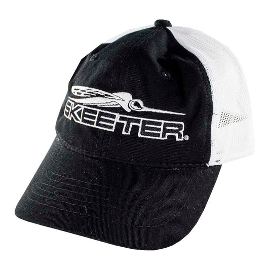 New Authentic Skeeter Youth Mesh Hat Black/White