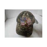 New Authentic RealTree Hat Adjustable/ Camo/ Deer over American Flag