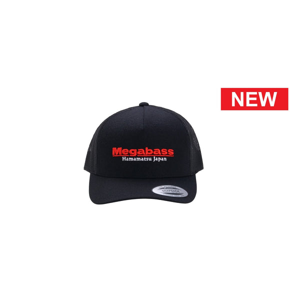 Megabass Classic Trucker Hat Black/ Red