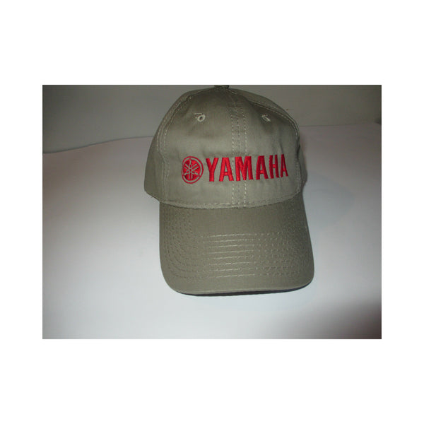 New Authentic Yamaha Hat Khaki/ Red Logo – The Loft at Bucks Island