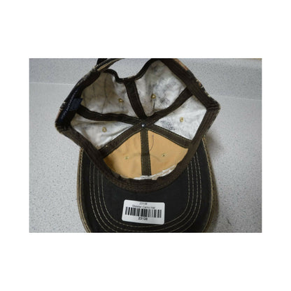 New Authentic Skeeter Richardson Hat  Faded Black/ Back Mossy Oak Camo