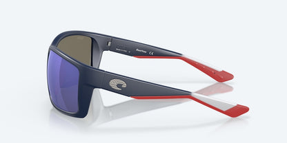 New Authentic Costa Sunglasses- Reefton -Freedom Series-Matte Freedom Fade Frame/Blue Mirror Lens-580G