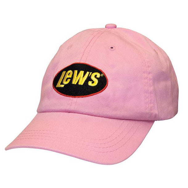 NEW Lew's Hat Pink with Lew's Patch Logo
