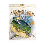 New Authentic Calcutta Short Sleeve Shirt/ Front Pocket/ Back Dolphin/Faded Logo