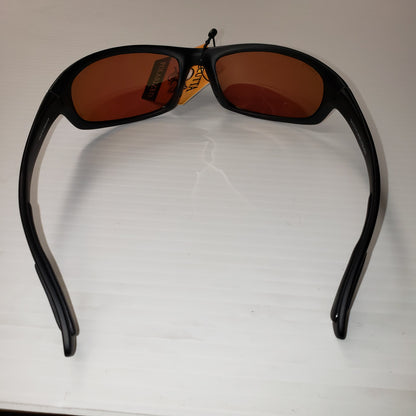 New Authentic Calcutta Steelhead Sunglasses Matt Black Frames  Polarized  Green Mirror Lens