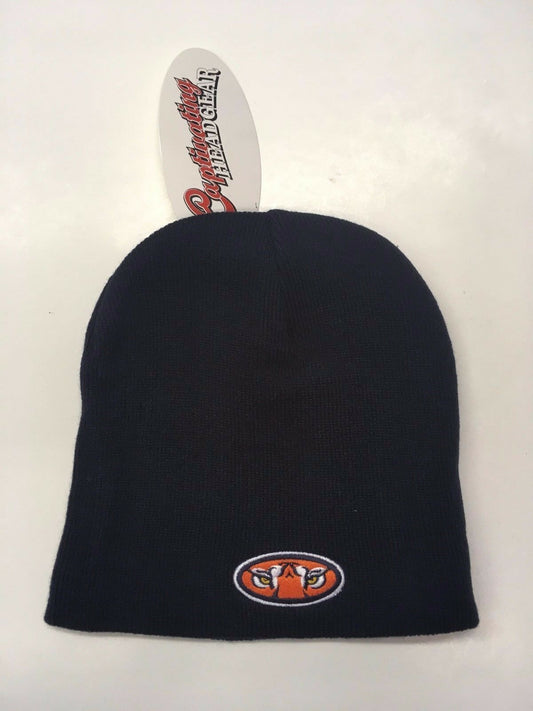 New Officially Licensed Auburn Beanie with Logo Navy Blue/ Tiger Logo