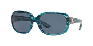 New Authentic Costa Del Mar Gannet Sunglasses Marine Fade Gray Lens 580P
