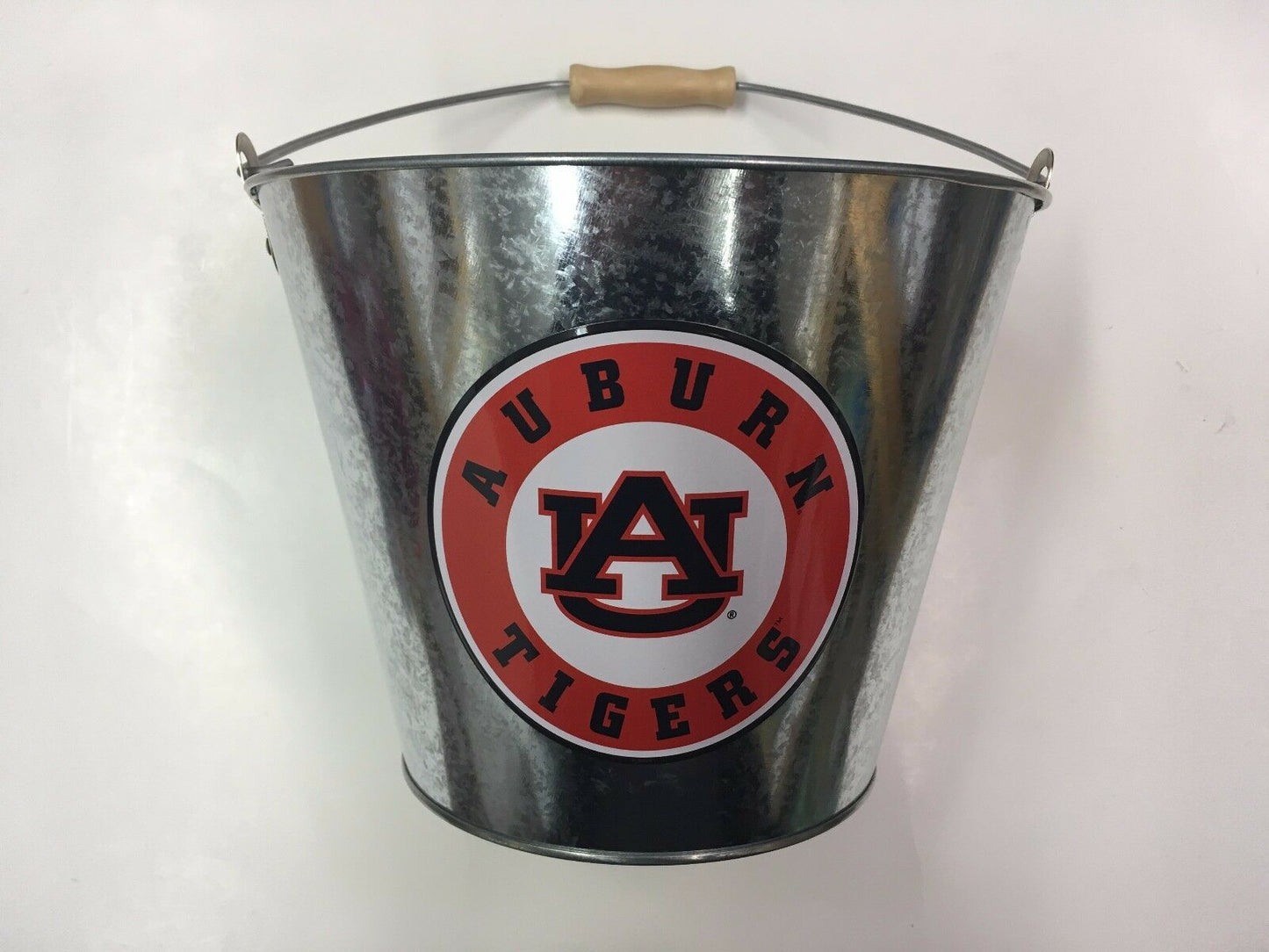 New Officially Licensed Auburn Ice/Entertainment Bucket Silver w/ Auburn Logo