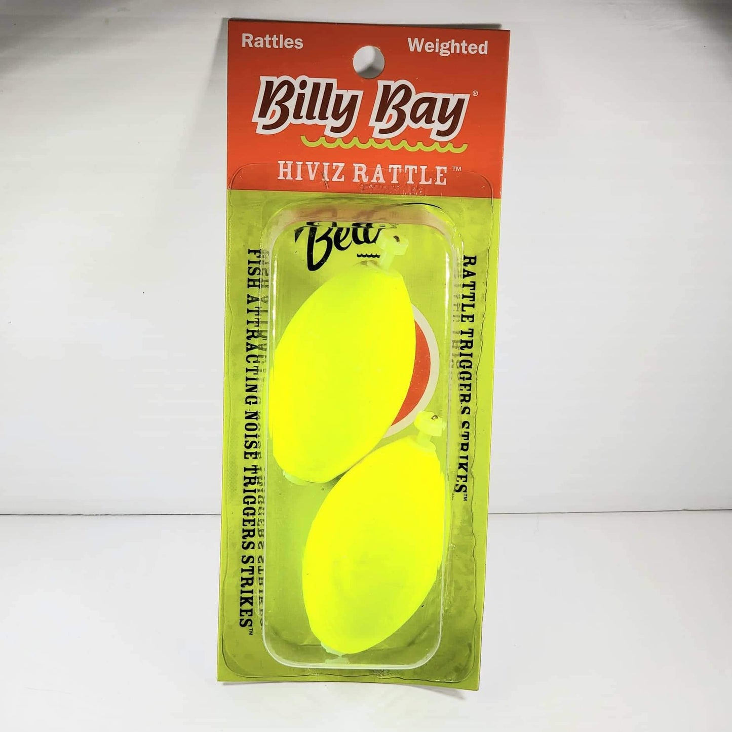 Betts Billy Bay HI VIZ Rattle Weighted Snap-On Floats