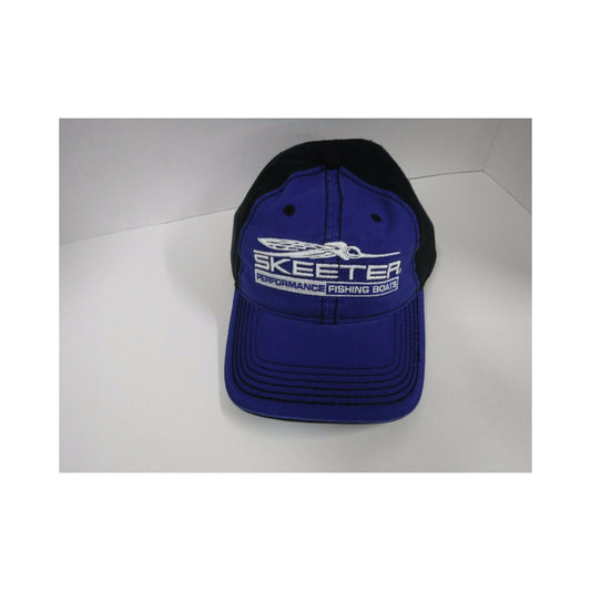 New Authentic Skeeter Richardson Cloth Hat Blue/ Back Black