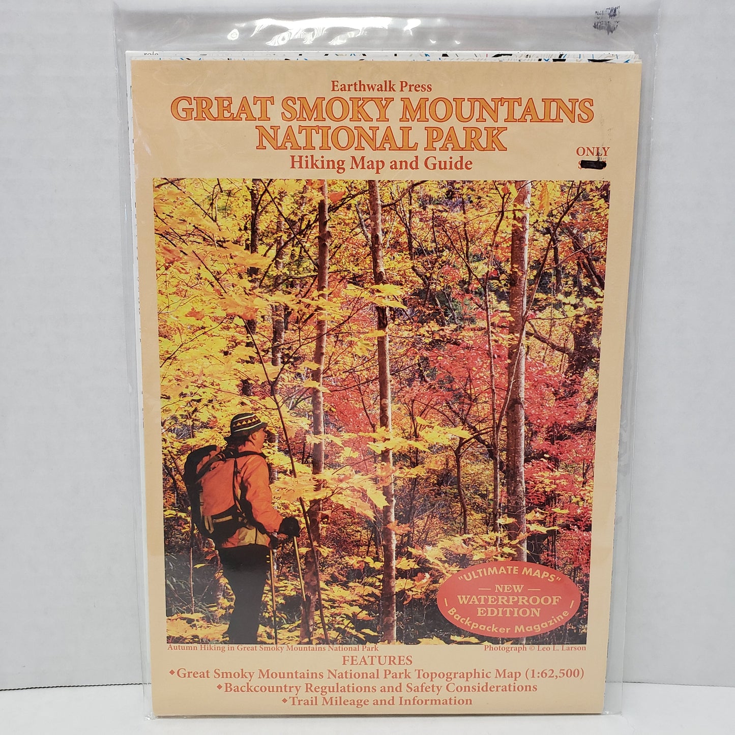 Great Smoky Mountains National Park Hiking Map and Guide