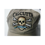 New Authentic Calcutta Hat Khaki with Colored Logo