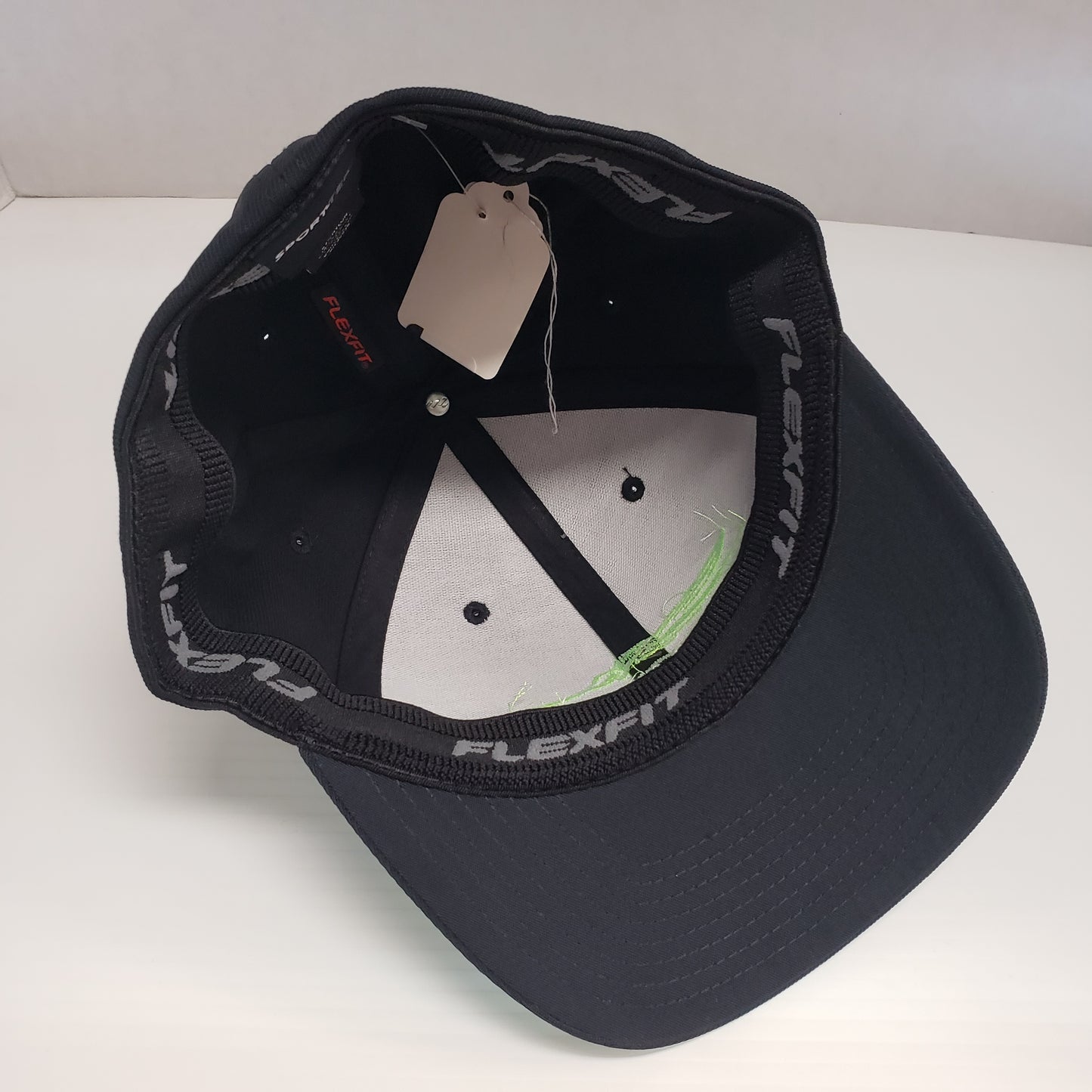 New Authentic Limited Edition Black/Neon logo Flex Fit Skeeter Hat