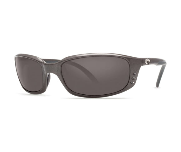New Authentic Costa Brine Sunglasses Gunmetal/Gray 580P