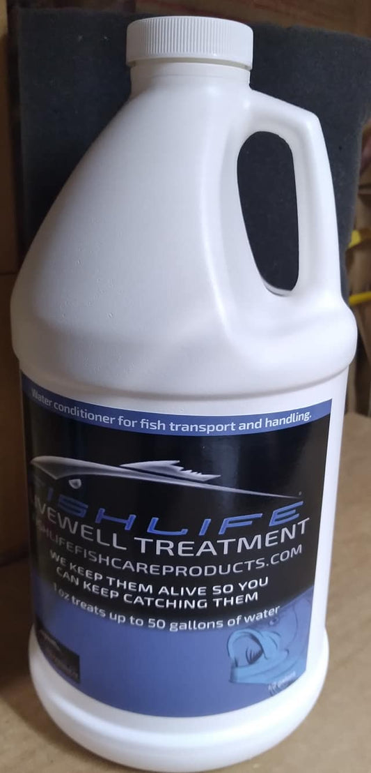 Fishlife Livewell Treatment- 1/2 Gallon