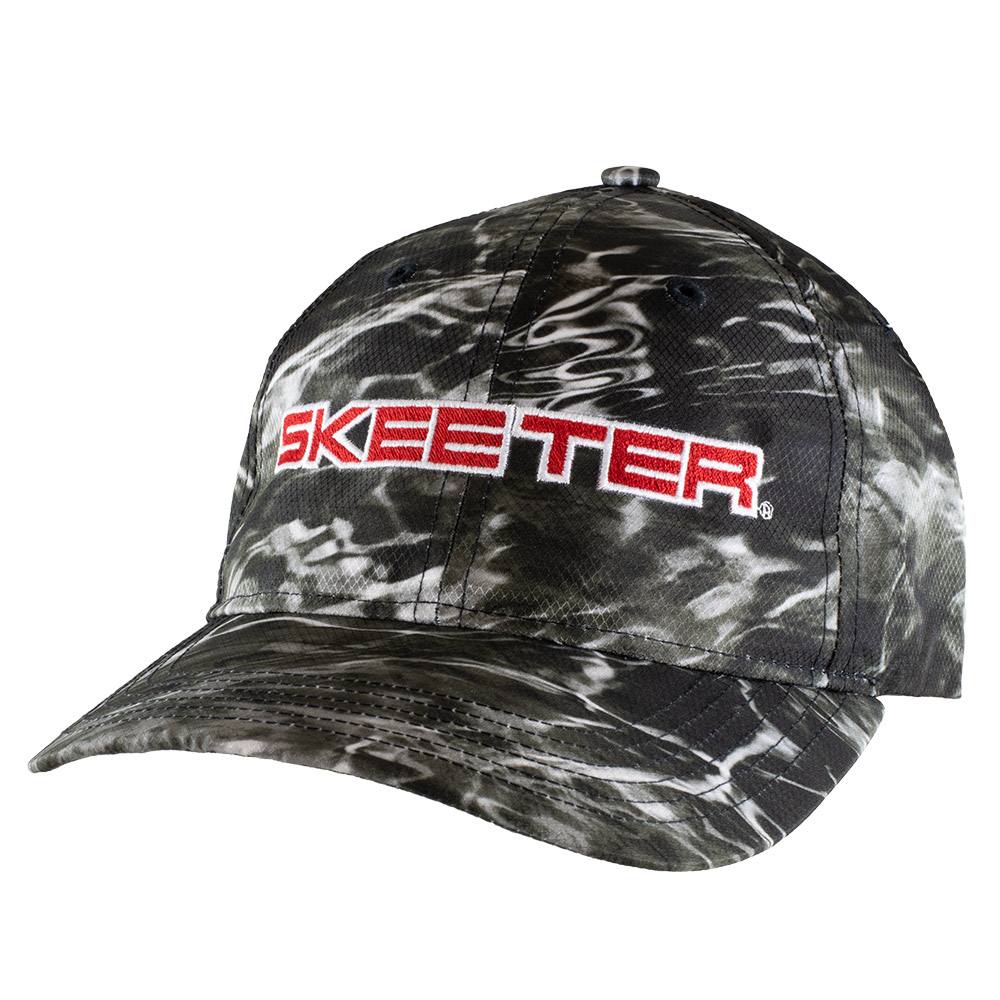 New Authentic Skeeter Richardson Performance Mossy Oak Elements Black Tip Hat