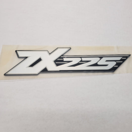 New Authentic Skeeter ZX225 Series Emblem Silver 12" X 2 1/2"