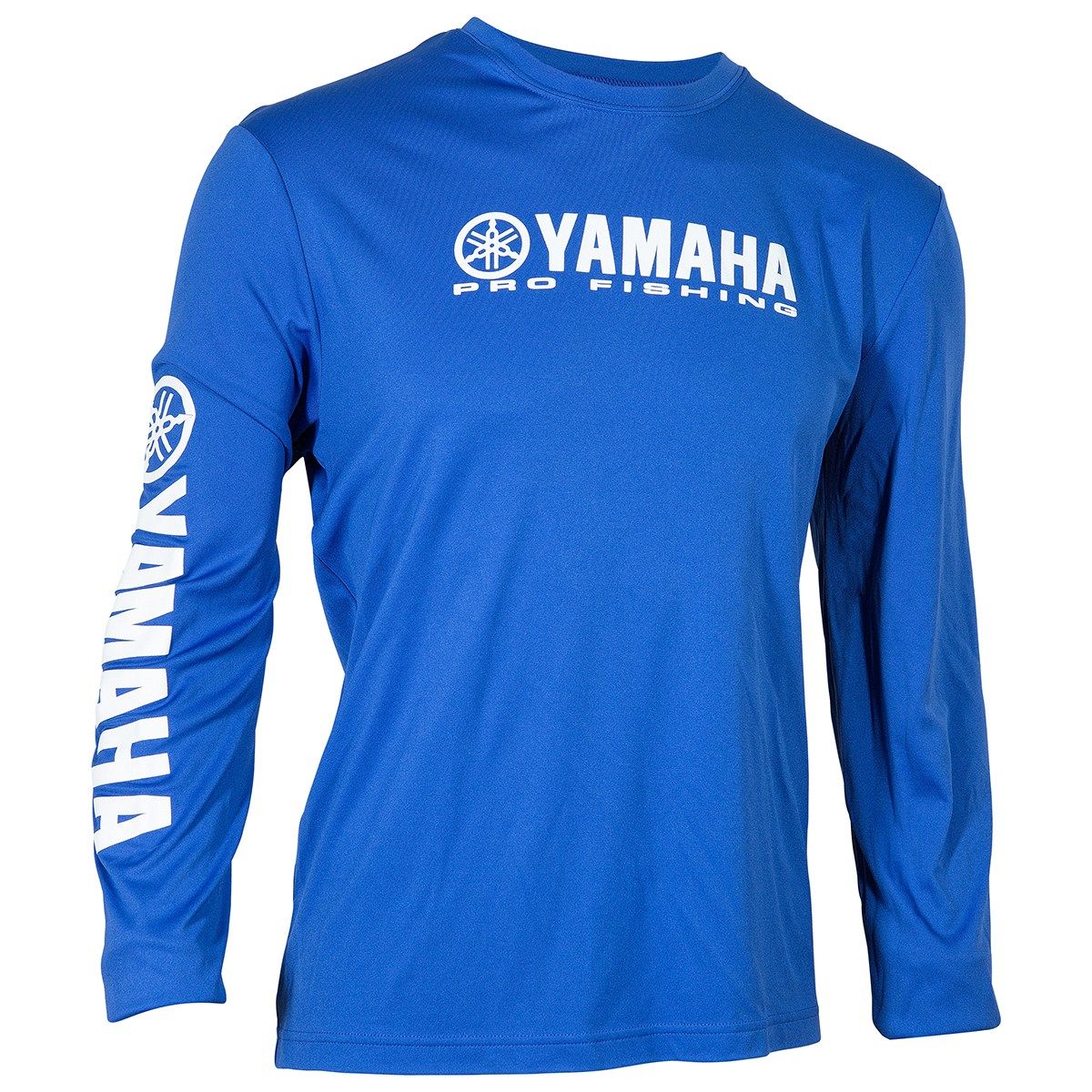 New Yamaha Moisture Wicking Long Sleeve Blue T-Shirt