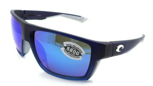 New Authentic Costa Del Mar Bloke 193 Sunglasses Bahama Blue Fade w/Blue Mirror Lens 580G