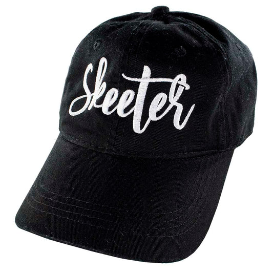 New Authentic Skeeter Black Ladies Unstructured Hat