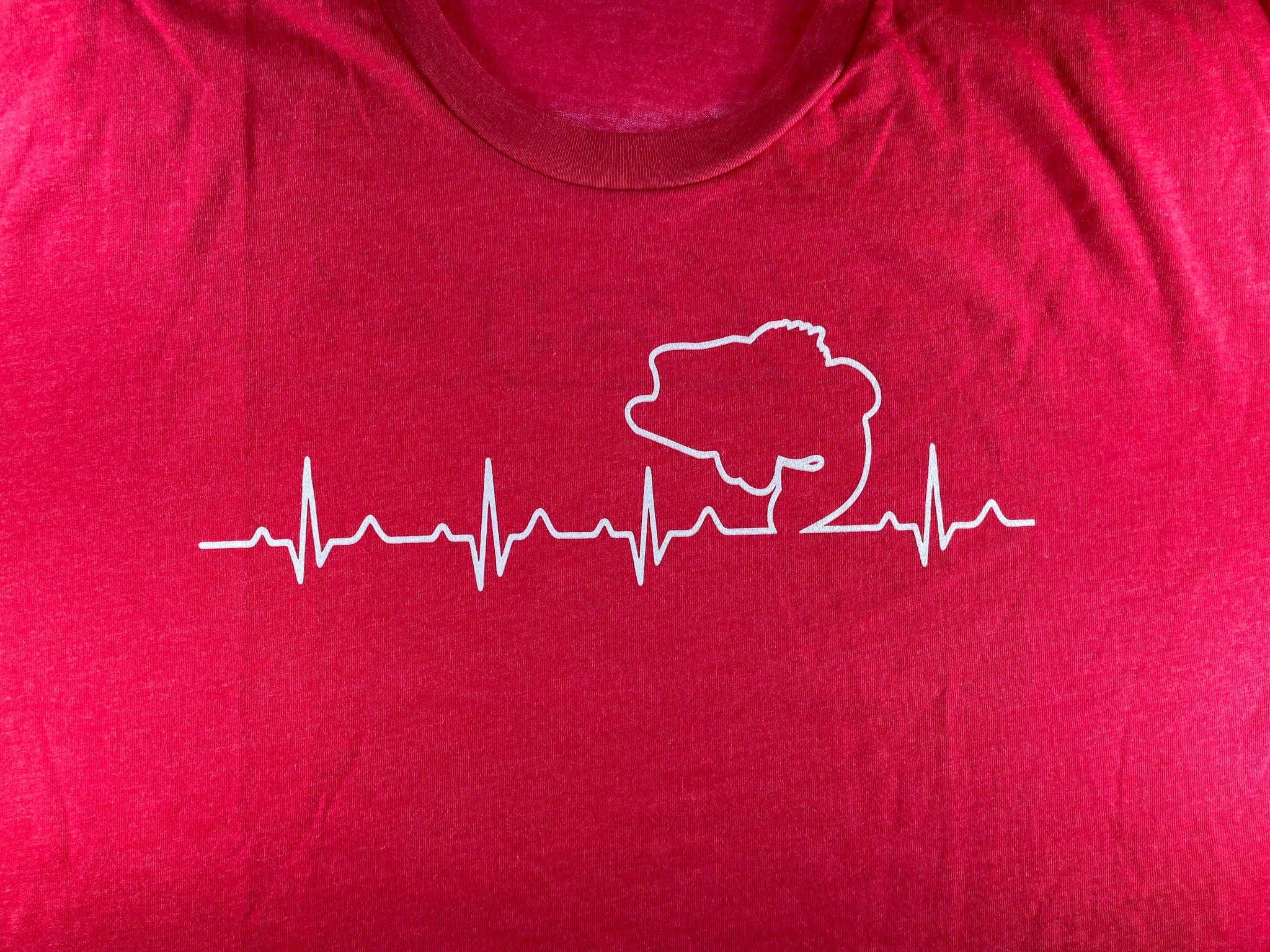 Cat heartbeat outlet shirt